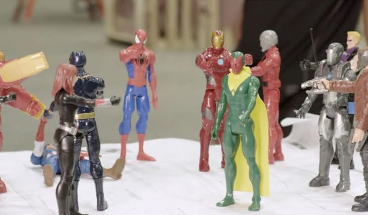 Chris Hemsworth plays with action figures in hilarious new video - Credit: Instagram