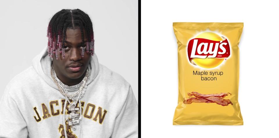 Lil Yachty maple syrup bacon chips