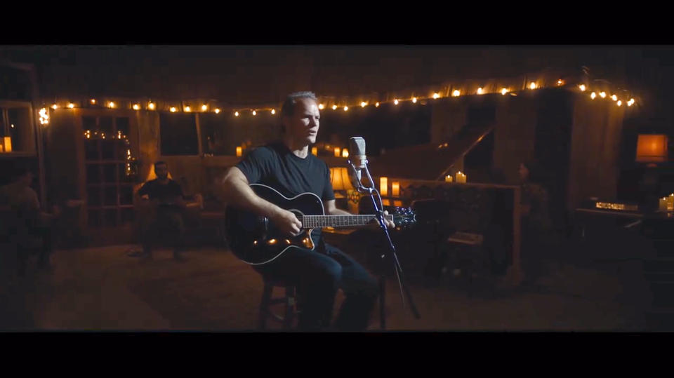 Sergeant Henry Particelli sings his self written song 