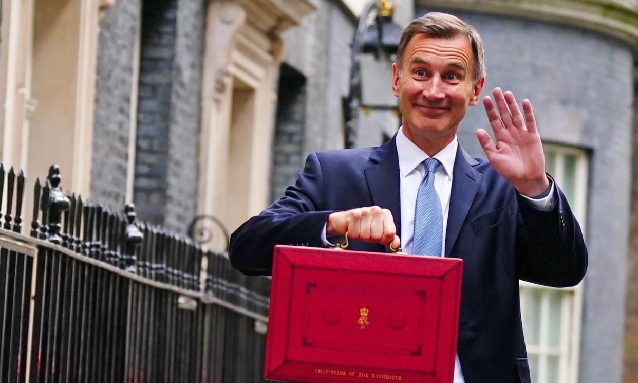 <span>Jeremy Hunt will be presenting what is likely to be his final budget on 6 March.</span><span>Photograph: Victoria Jones/PA</span>