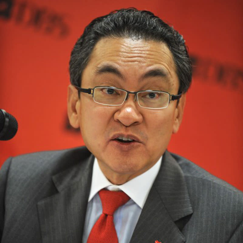 Koh Boon Hwee at a press conference in Singapore in 2009. (File photo: AFP/Roslan Rahman)