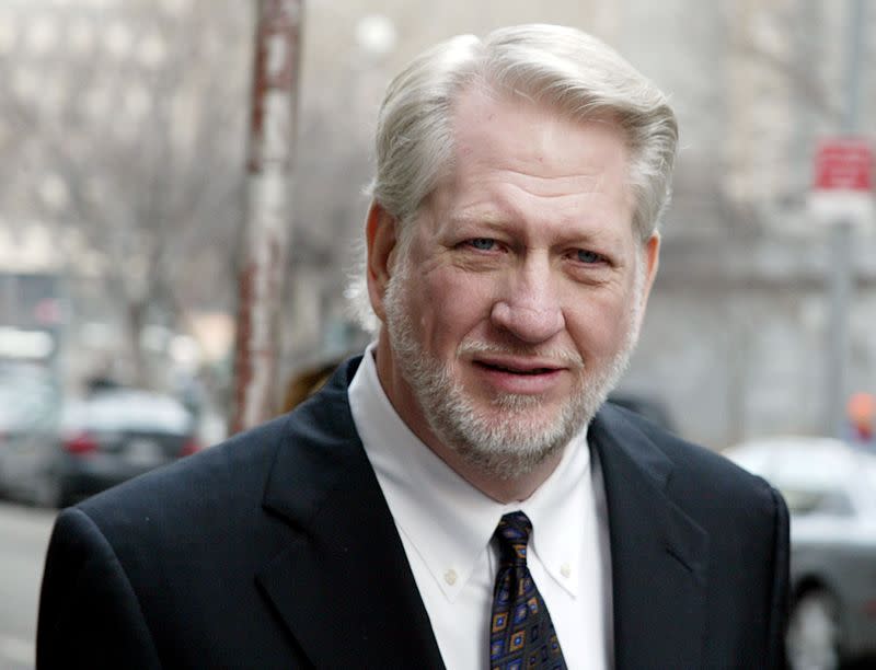 FILE PHOTO: Former CEO of WorldCom, Inc Bernard Ebbers enters Federal Court in New York