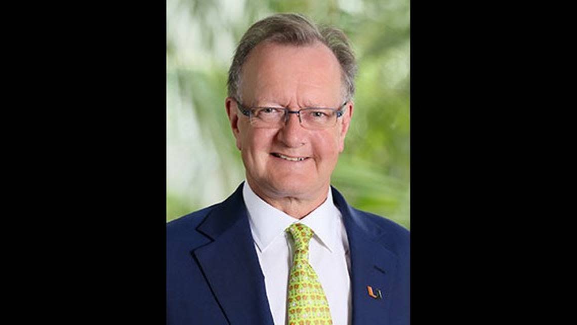 John Quelch, dean of the University of Miami Herbert Business School. University of Miami