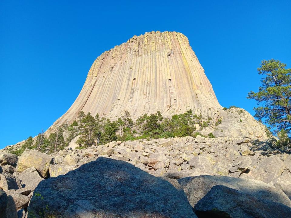 Devils Tower in Wyoming (Simon and Susan Veness)