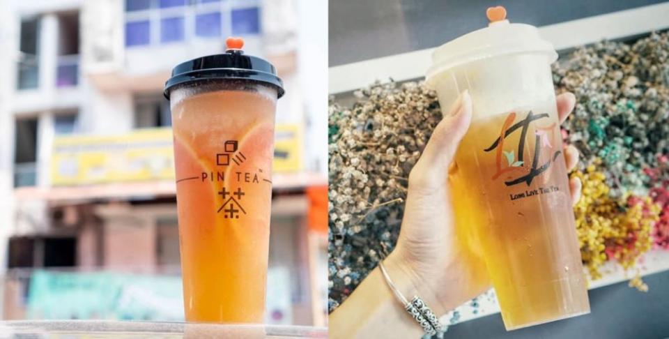 The heart-shaped sticks make these beverages Instagram-worthy. — Picture via Instagram/pinteamalaysia and Facebook/Long Live The Tea - Malaysia