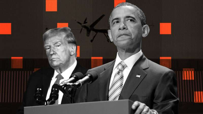 Obama, Trump, and a Predator drone