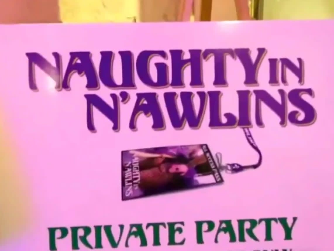 The “Naughty N’awlins” swingers lifestyle convention in New Orleans, Louisiana in 2015 ((ABC News via OpenLove101 - YouTube))