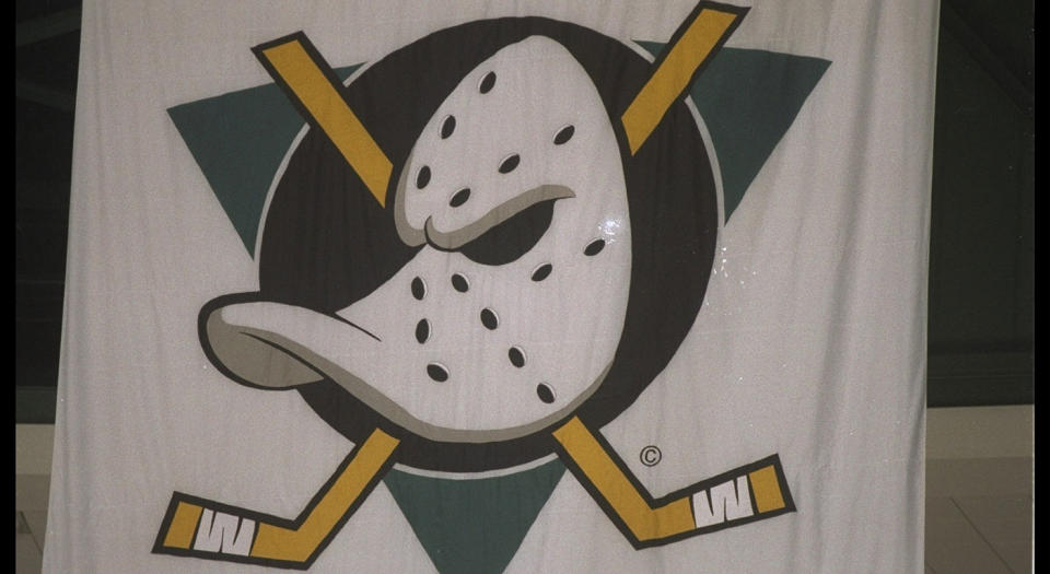 A Mighty Ducks TV series is in the works. (J.D. Cuban /Allsport)