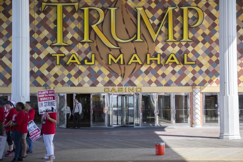 Trump Taj Mahal in Atlantic City. (Getty)