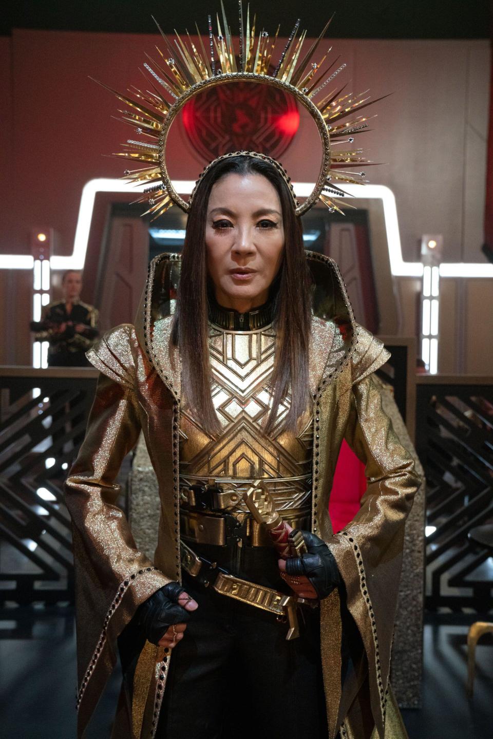 MICHELLE YEOH in STAR TREK: DISCOVERY (2017), directed by ALEX KURTZMAN and BRYAN FULLER. Credit: CBS Television Studios, Living Dead Guy Productions, Rodden / Album