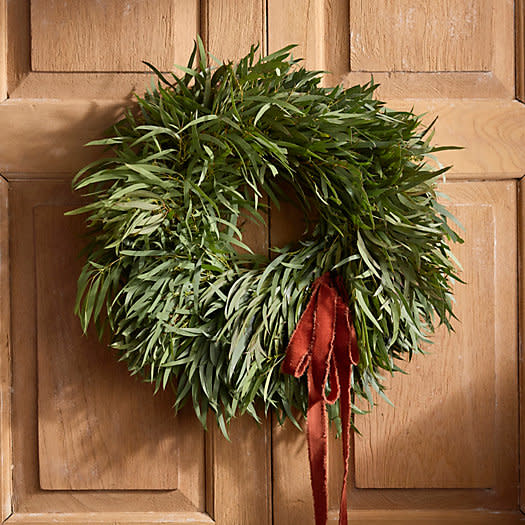 <p><a href="https://go.redirectingat.com?id=74968X1596630&url=https%3A%2F%2Fwww.shopterrain.com%2Fproducts%2Fe-wreath-willow-euc-ds&sref=https%3A%2F%2Fwww.housebeautiful.com%2Fshopping%2Fhome-accessories%2Fg41902567%2Fmid-century-modern-christmas-decor%2F" rel="nofollow noopener" target="_blank" data-ylk="slk:Shop Now;elm:context_link;itc:0;sec:content-canvas" class="link ">Shop Now</a></p><p>Fresh Eucalyptus Wreath</p><p>shopterrain.com</p><p>$88.00</p><span class="copyright">Terrain</span>