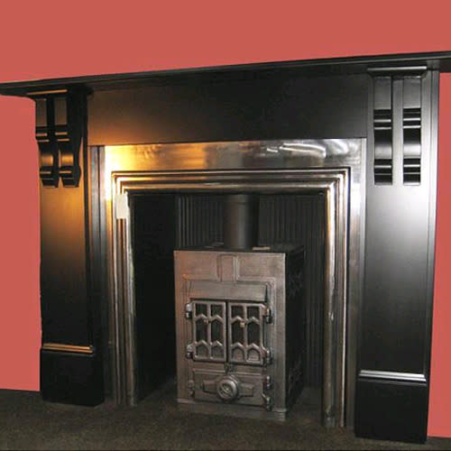 <b>Antique Art Deco fireplace<br><br></b>If you’re on the hunt for a fireplace to fit a period property, a specialist antique site is a good place to start. Shown is an antique Edwardian slate surround - visit the site for a range of unique pieces from a variety of eras. <br><br> £1,250, <b><a href="http://www.britainsheritage.co.uk/antique-fireplaces/slate-surround/ASLS111-antique-edwardian-slate-surround.htm" rel="nofollow noopener" target="_blank" data-ylk="slk:Britain’s Heritage;elm:context_link;itc:0;sec:content-canvas" class="link ">Britain’s Heritage</a></b>