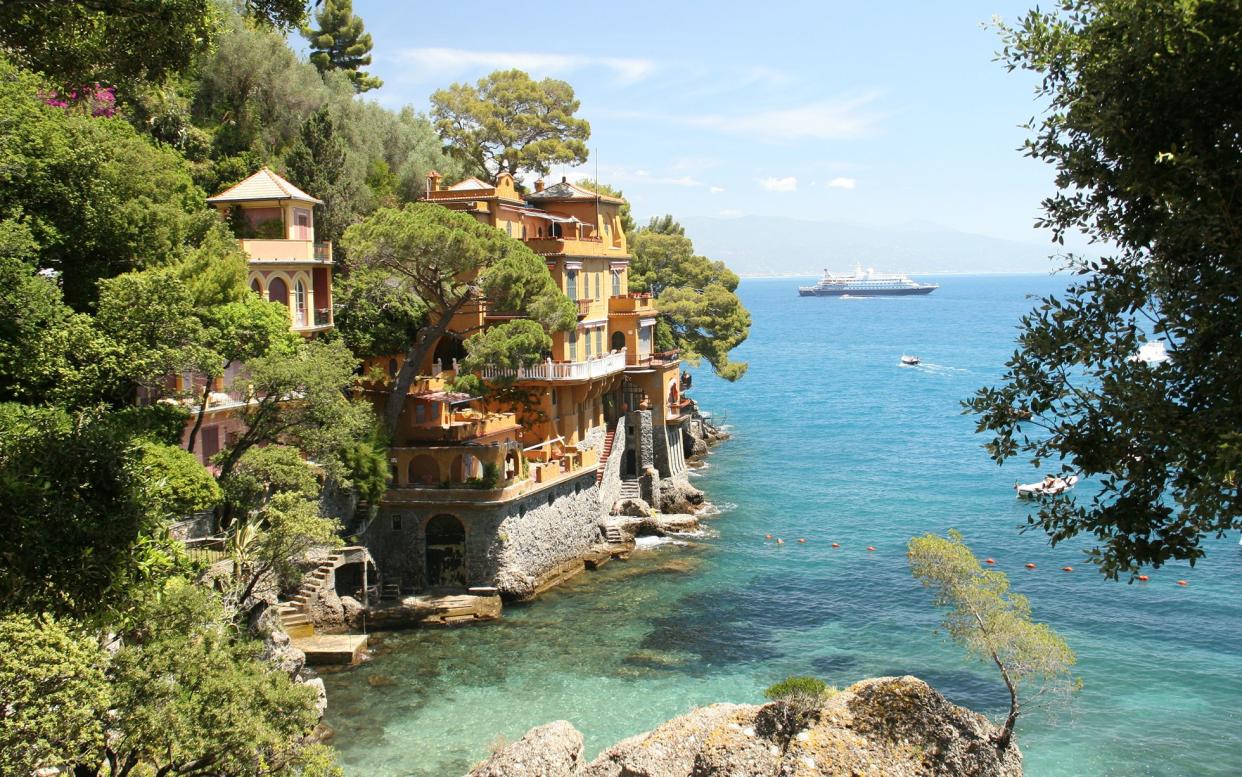 Glamorous Portofino is a popular call for luxury cruise lines - Walter Spina