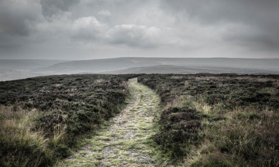 ‘A moorland walk goes horribly wrong’ in The Fell by Sarah Moss.