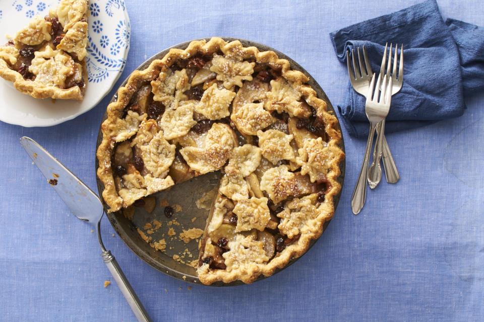 Apple-Bourbon Pie