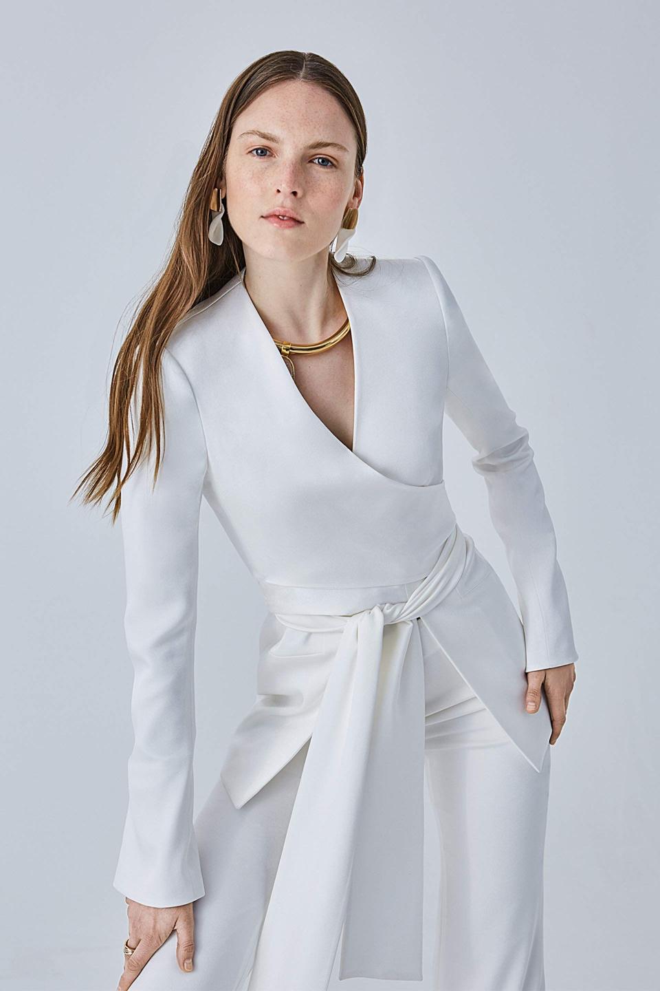 Greenwich Bridal Wrap Jacket