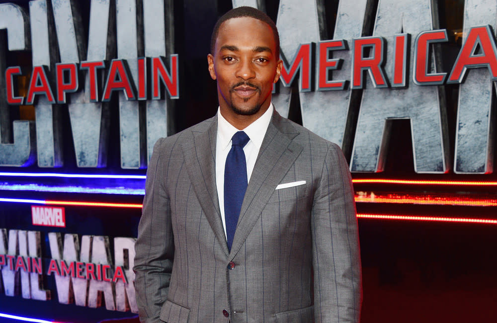 Anthony Mackie will lead the cast of 'Desert Warrior' credit:Bang Showbiz