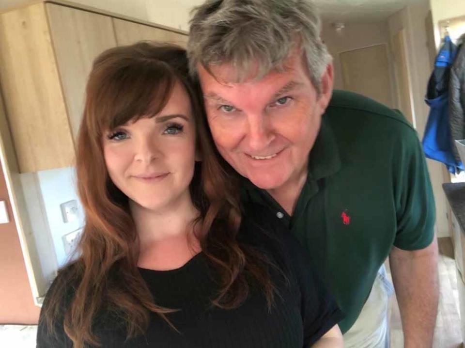 Amy with her dad Paul (PA Real Life)