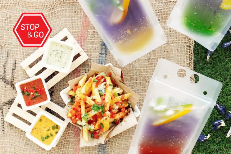 Stop&Go offers supreme trio fries and summer breeze drinks. (Photo: Stop&Go)