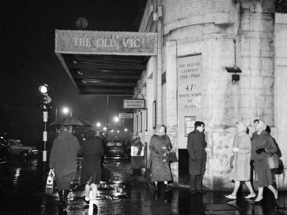 Golden age: the Old Vic in 1961 (Alamy)