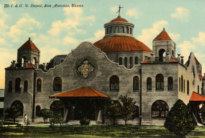 International and Great Northern Railroad Station, San Antonio