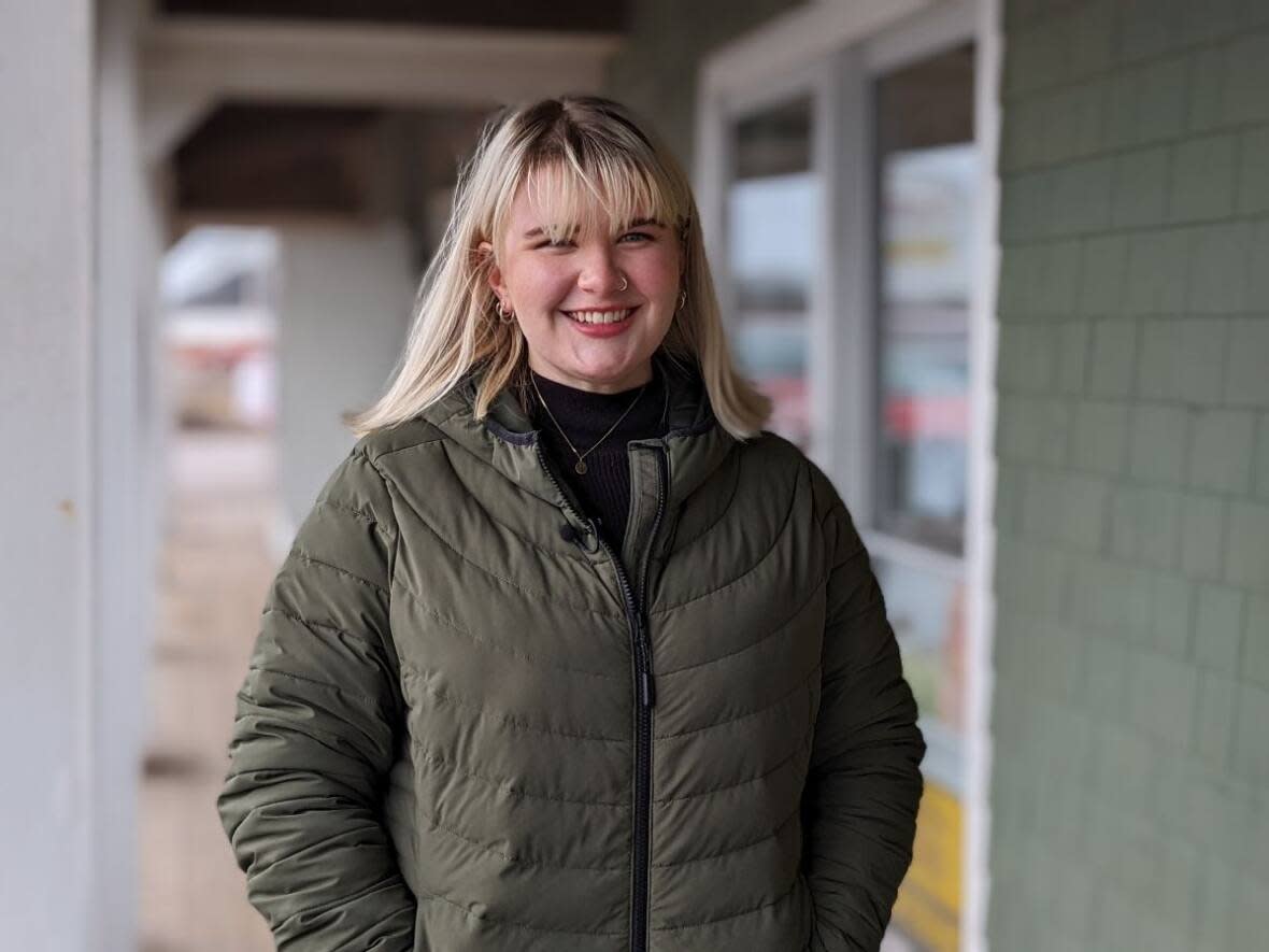 The Food Recovery Network project wrapped up recently. Operations program coordinator Emily Browning says she's happy with the results. (Shane Hennessey/CBC - image credit)