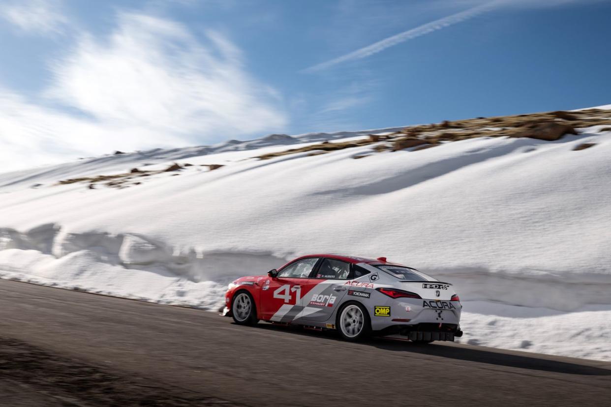 2023 acura integra pikes peak race car rear