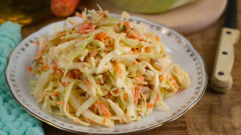 Mustard slaw