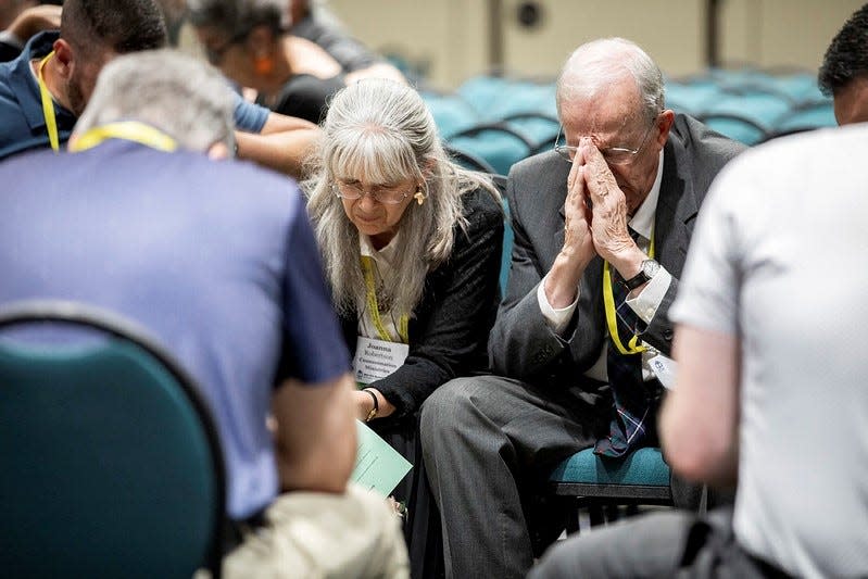 The Presbyterian Church in America (PCA), an influential evangelical Christian denomination, during its 2021 General Assembly meeting.