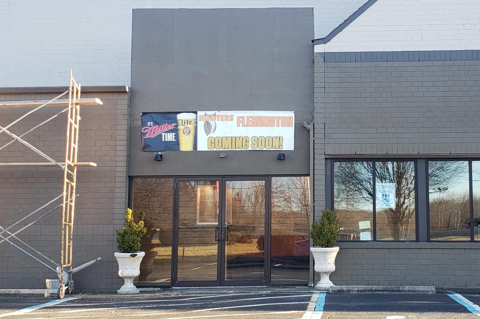 Hooters is renovating the former Mangia Bene on Route 202-31 in Raritan Township.
