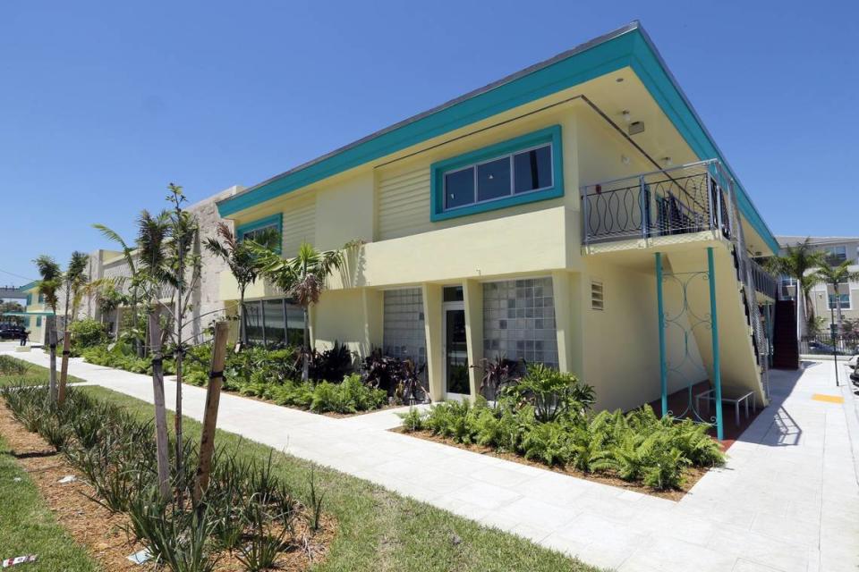 The Hampton House motel on NW 27th Ave, once lodging for the elite of black America where Muhammad Ali and Martin Luther King stayed, reopened Friday, May 8, 2015, after a tax-funded renovation that is transforming the icon into a community center. It’s relaunch adds another spot to a growing list of historic locations in Miami’s historically black neighborhoods that are being restored amid a push for more attention to that segment of the county’s history.