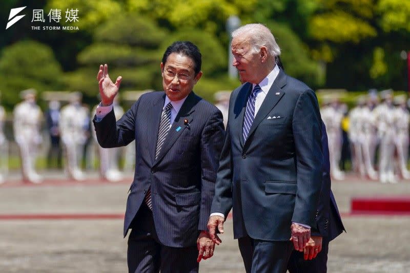 <cite>美日關係。美國總統拜登與日本首相岸田文雄。（資料照，美聯社）</cite>