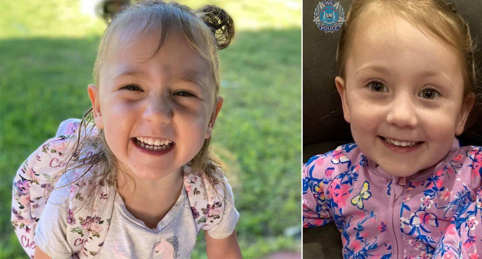 Investigators are not ruling anything out in the disappearance of Cleo Smith. Source: WA Police