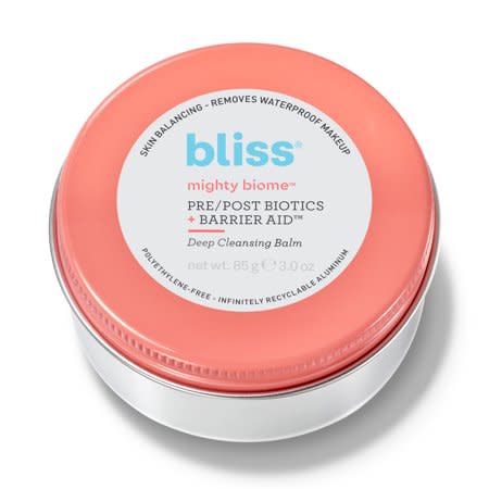 Bliss Mighty Biome Pre/Post Biotics + Barrier Aid Deep Cleansing Balm, 3.0 oz (Walmart / Walmart)