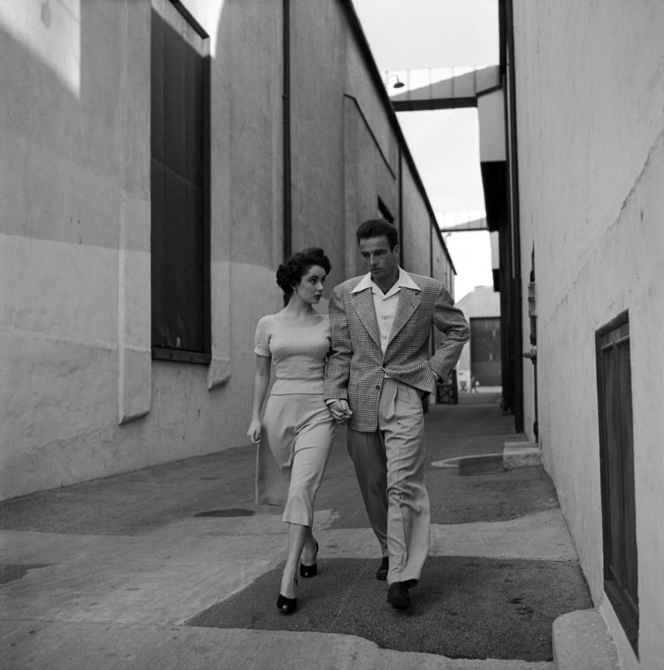 Elizabeth Taylor, Montgomery Clift, 1950