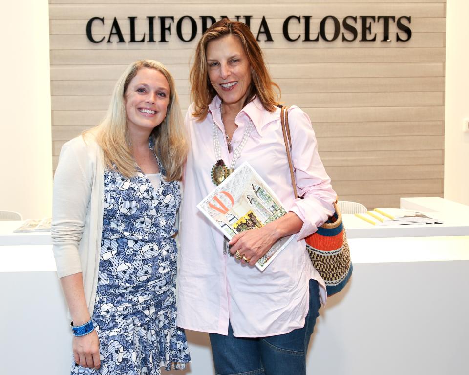 AD Market Director Parker Larson with designer Katie Leede