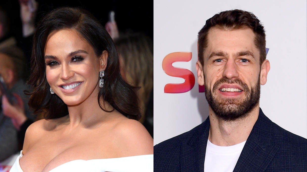 Vicky Pattison has confessed she had an awkward conversation with Kelvin Fletcher's wife. (Karwai Tang/WireImage/Dave J Hogan/Getty Images)