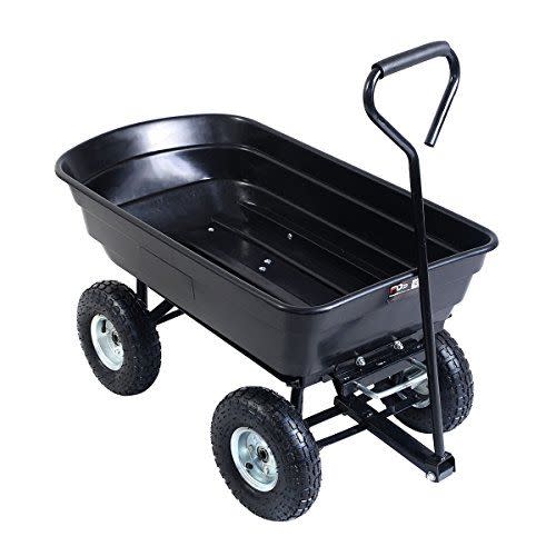 3) Giantex Garden Dump Cart