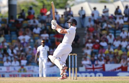 Cricket - West Indies v England - Third Test - Kensington Oval, Barbados - 2/5/15 England's Jonathan Trott in action Action Images via Reuters / Jason O'Brien