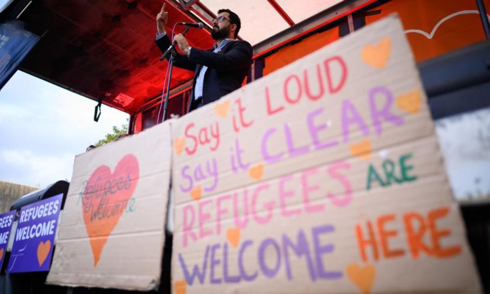 <span>Photograph: Leon Neal/Getty Images</span>