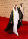 ABU DHABI, UNITED ARAB EMIRATES - OCTOBER 11: Sheikh Nahyan bin Mubarak attends day one of the Abu Dhabi Film Festival 2012 at Emirates Palace on October 11, 2012 in Abu Dhabi, United Arab Emirates. (Photo by Chris Jackson/Getty Images for Jaeger-LeCoultre)