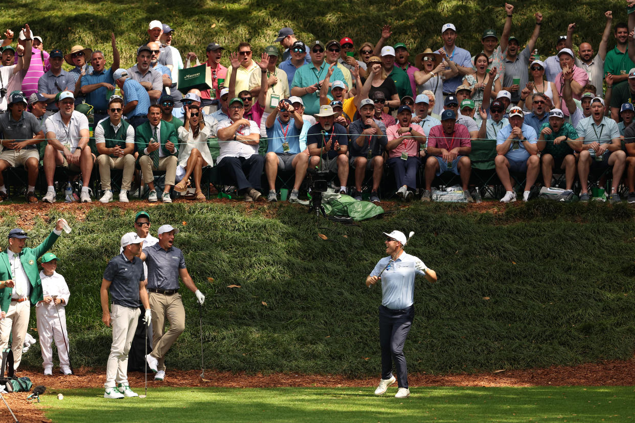 Masters 2023 Seamus Power drills backtoback aces in Par 3 Contest