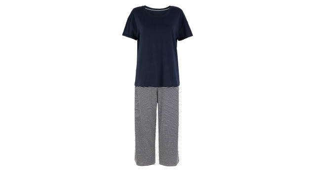 Pure Cotton Striped Pyjama Set