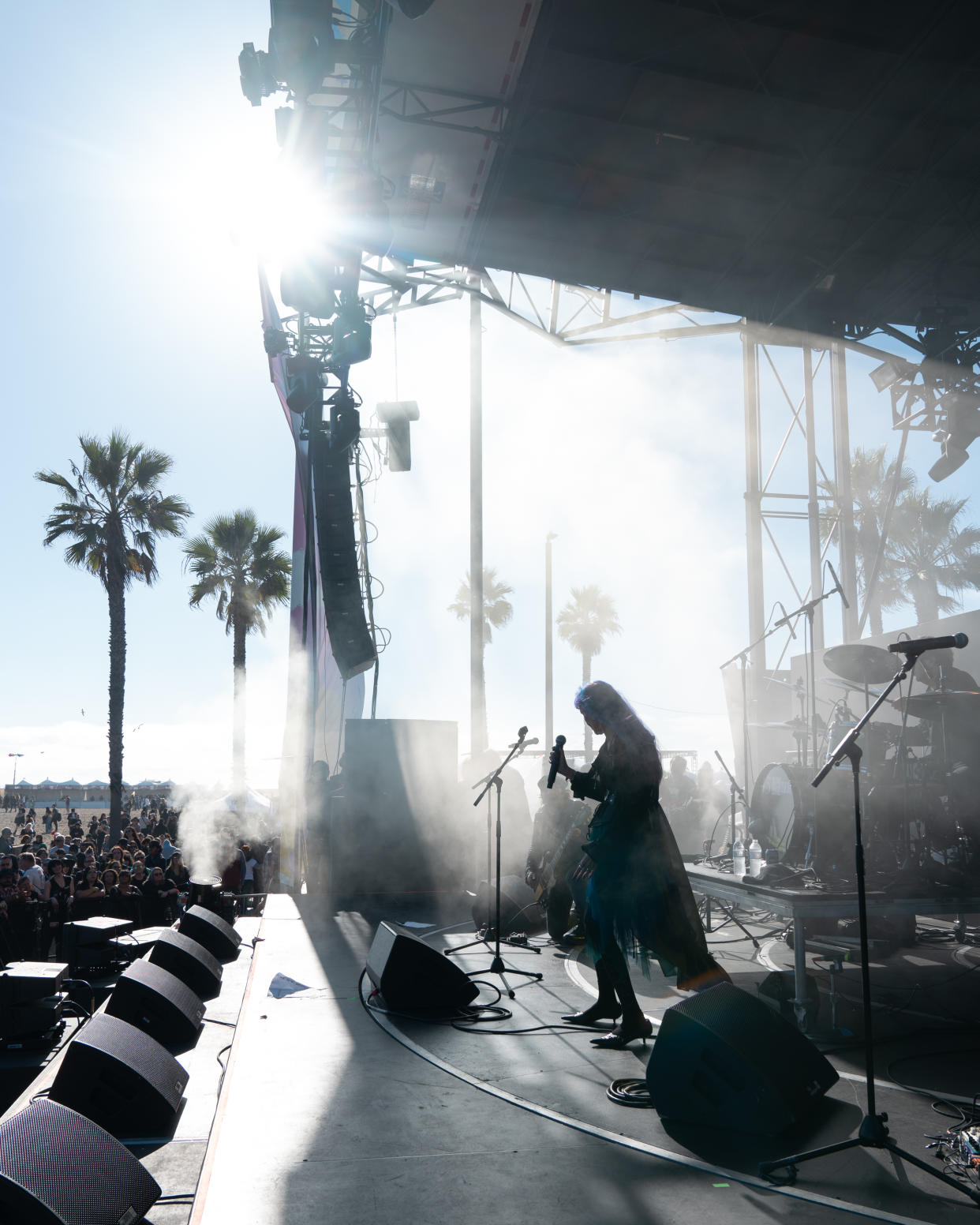 45 Grave on the Tiki Stage at Darker Waves 2023. (Zach Arquilevich)