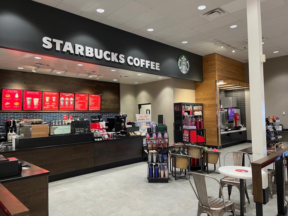 Starbucks at Target in Wisconsin.