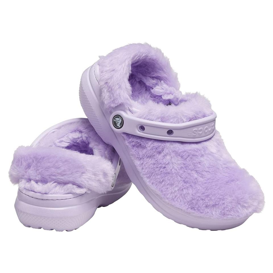 Crocs Unisex-Adult Men's and Women's Classic Fur Sure Clog