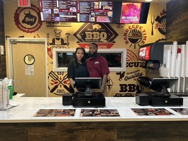 Tamara and Raymone Tatum, owners of Southern Smoke located inside the Governor's Sqaure mall on 1500 Apalachee Parkway.