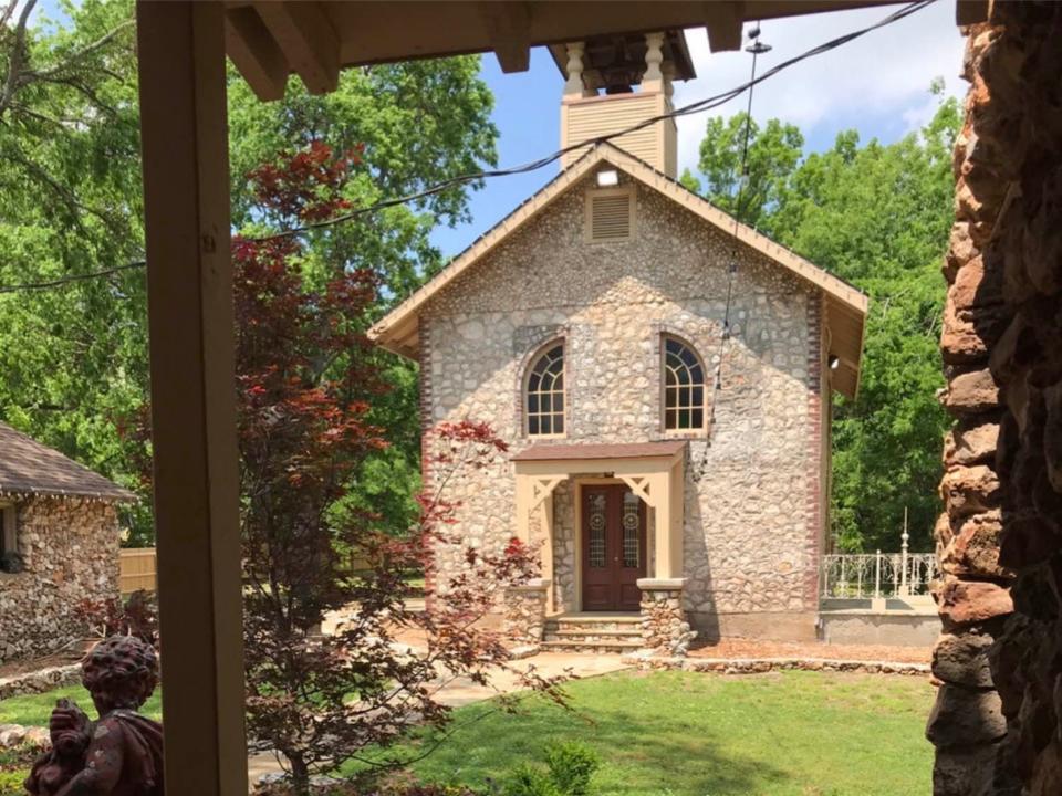 The completed chapel