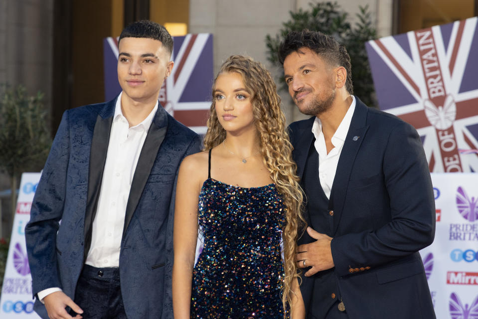 Peter Andre tells Princess to 'stay humble' as she turns 16