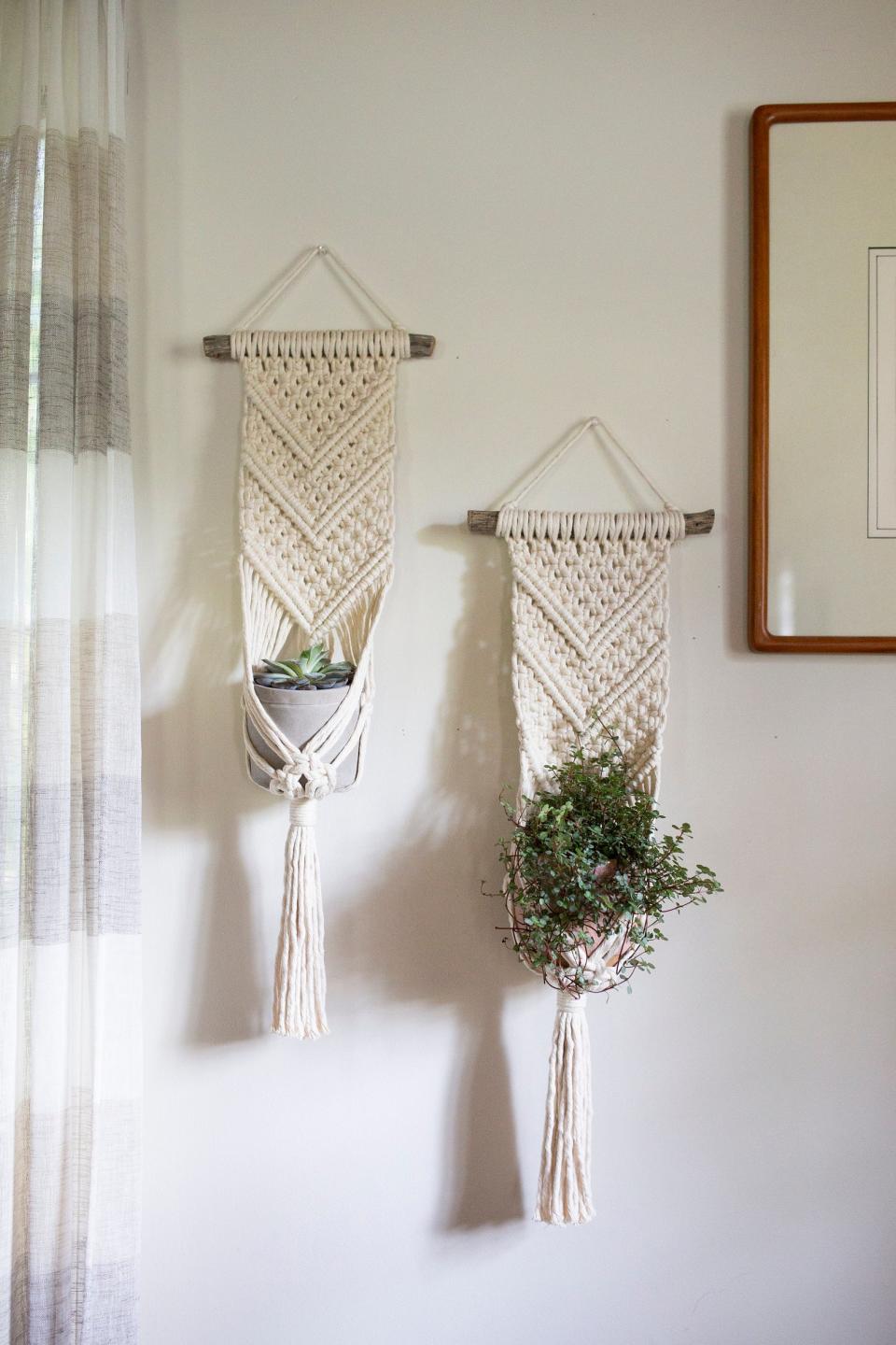 DIY Macrame Plant Hanger Kit, $54.78